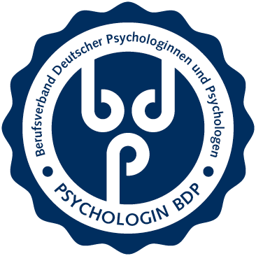 Logo: 'Mitglied im Berufsverband deutscher Psychologinnen und Psychologen'